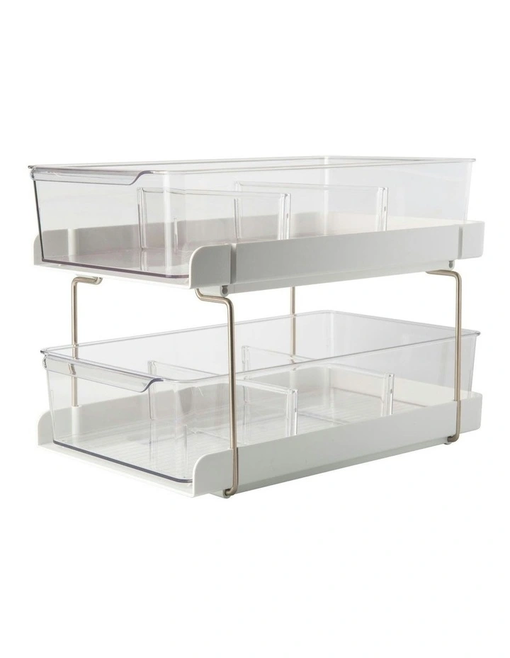 Deluxe Under Sink Organisation Value Pack in White image 2