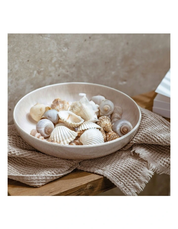 Perlemor Pasta Bowl 22cm in Sand image 5