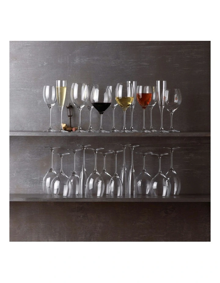 Maxima Bordeaux Goblet Set 4 Piece in Clear image 3