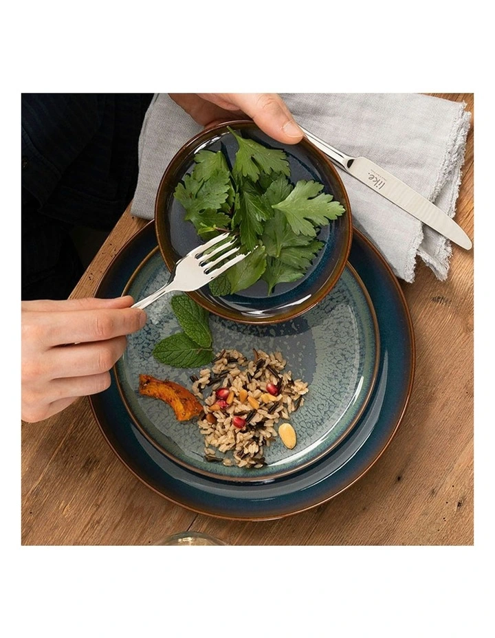 Crafted Breeze Salad Plate 21cm in Green image 2