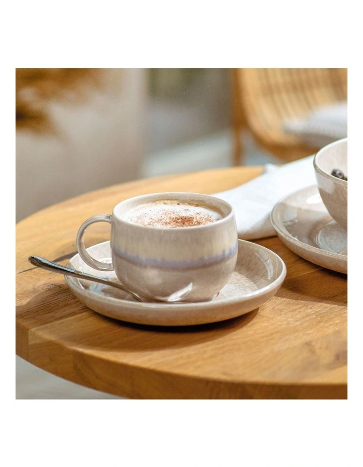 Perlemor Coffee Cup 270ml in Sand image 5