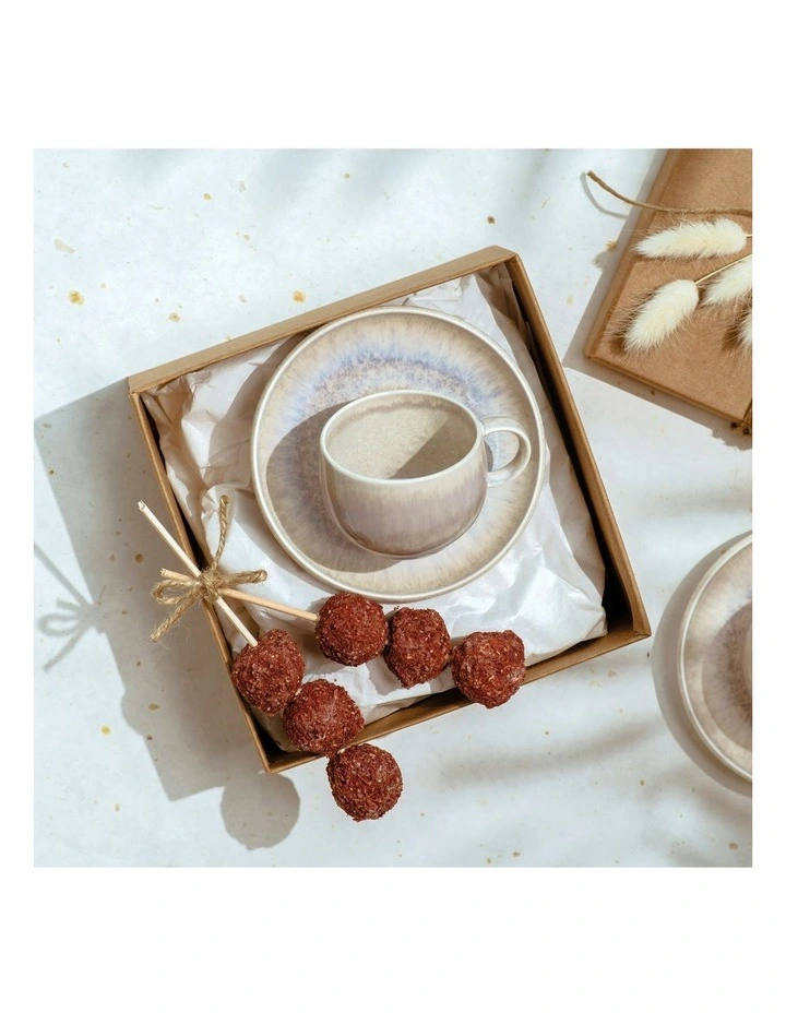Perlemor Espresso Cup 100ml in Sand image 3