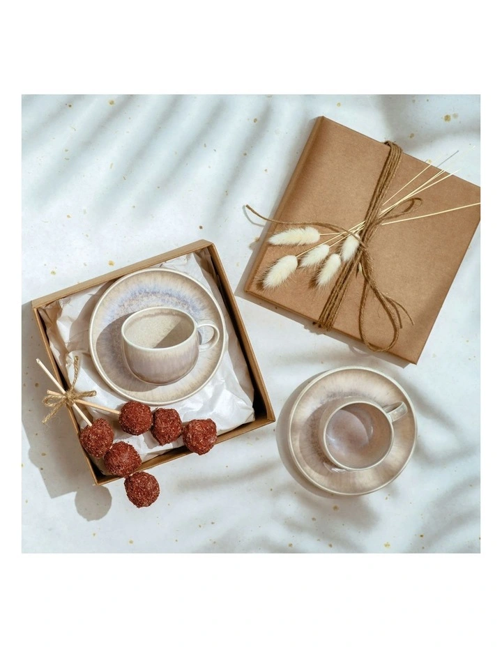 Perlemor Espresso Cup 100ml in Sand image 4