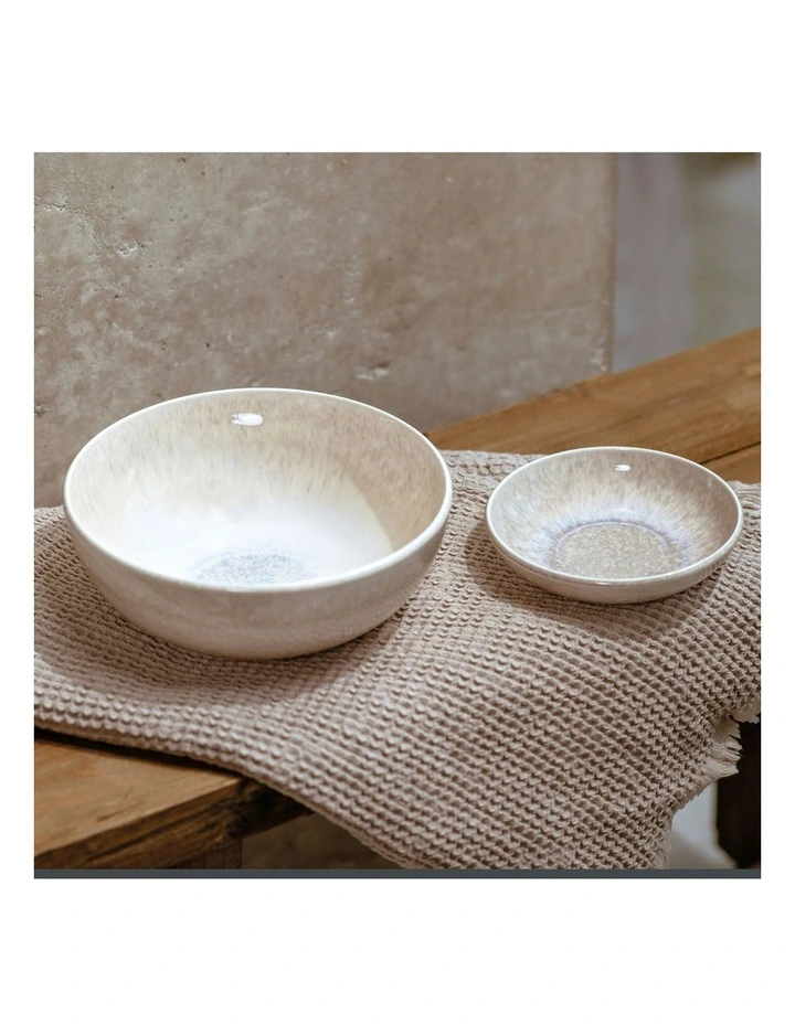 Perlemor Dip Bowl 12cm in Sand image 2