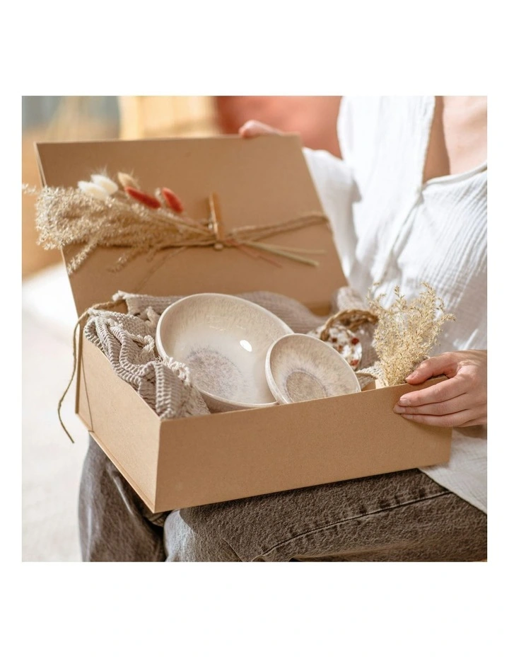 Perlemor Dip Bowl 12cm in Sand image 4