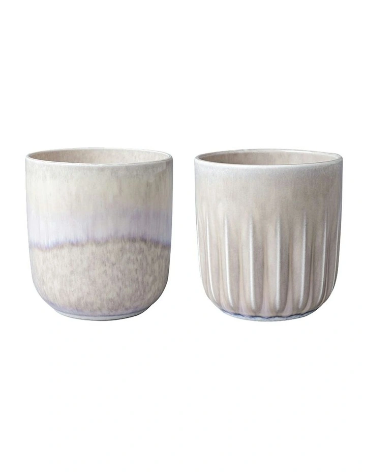 Perlemor Mug Set 2 Pieces in Sand image 1