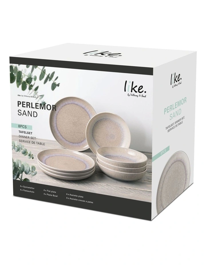 Perlemor Dinner Set 8Pieces in Sand image 2