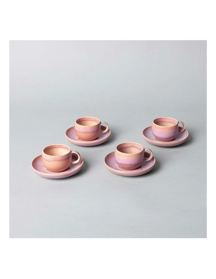 Perlemor Espresso Cup 100ml in Coral image 2