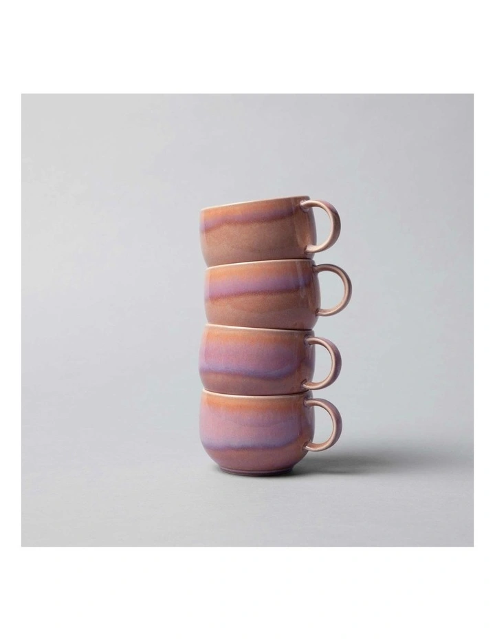 Perlemor Espresso Cup 100ml in Coral image 5