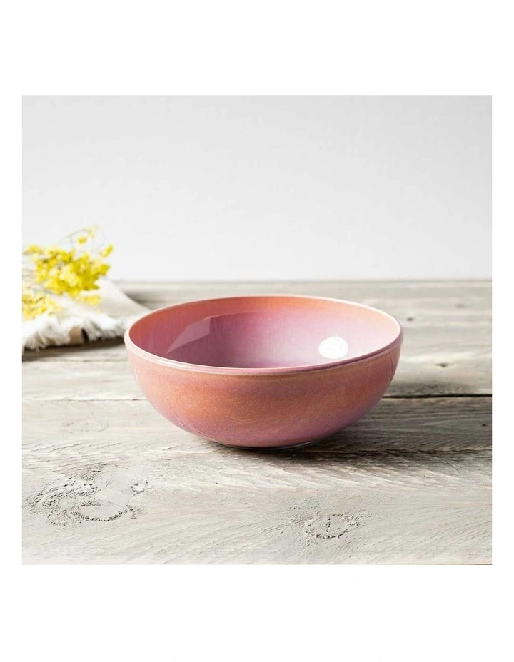 Perlemor Bowl 550ml in Coral image 2