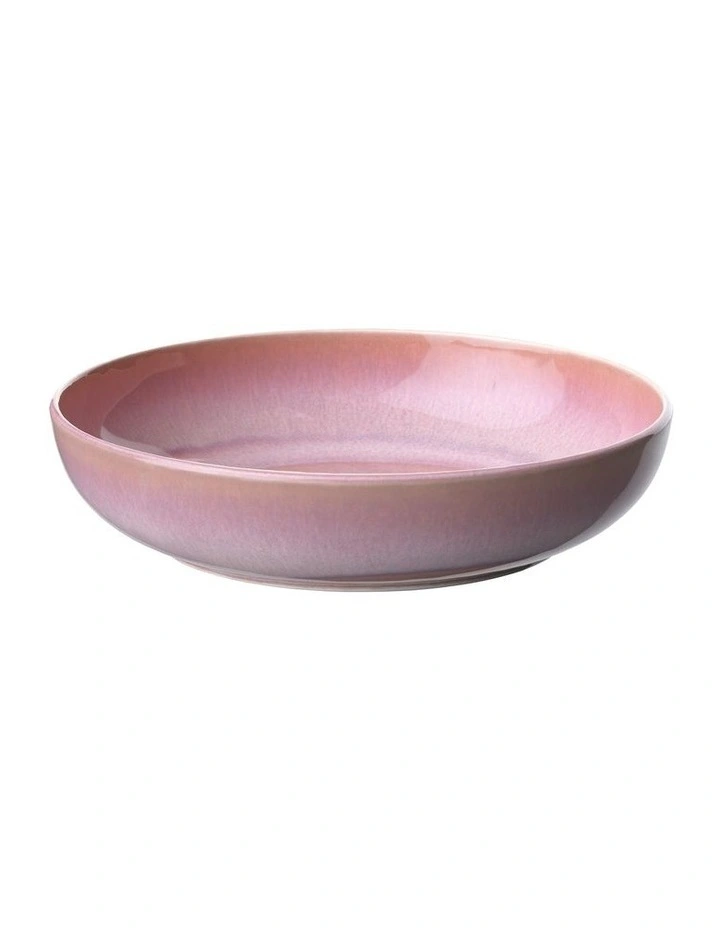 Perlemor Pasta Bowl 22cm in Coral image 1