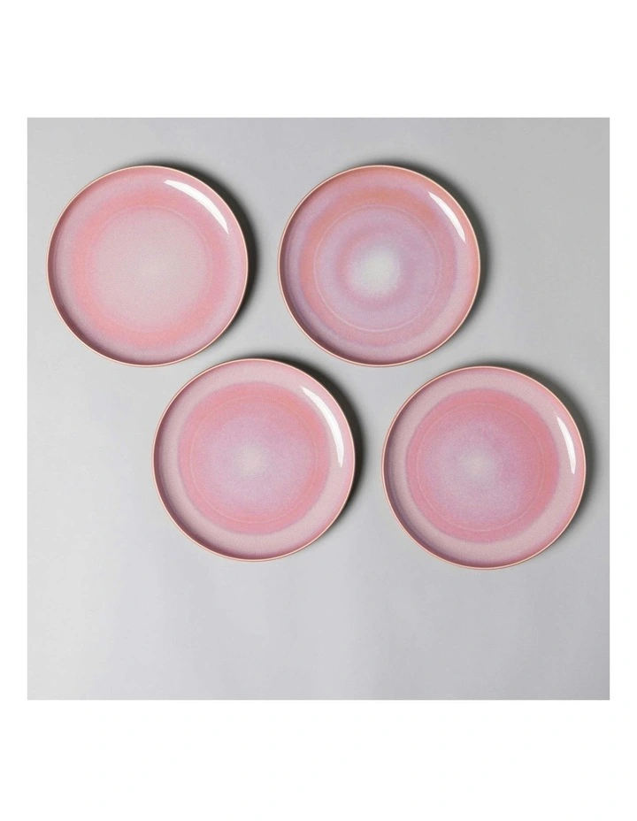 Perlemor Flat Plate 27cm in Coral image 2