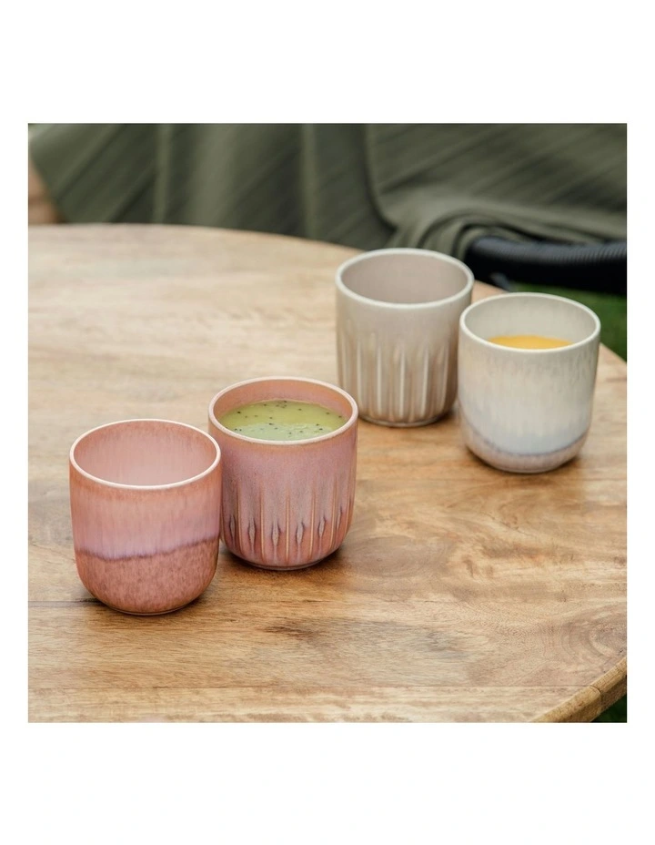 Perlemor Mug 2 Piece Set in Pink image 3