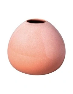 Perlemor Home Drop Small Vase in Orange