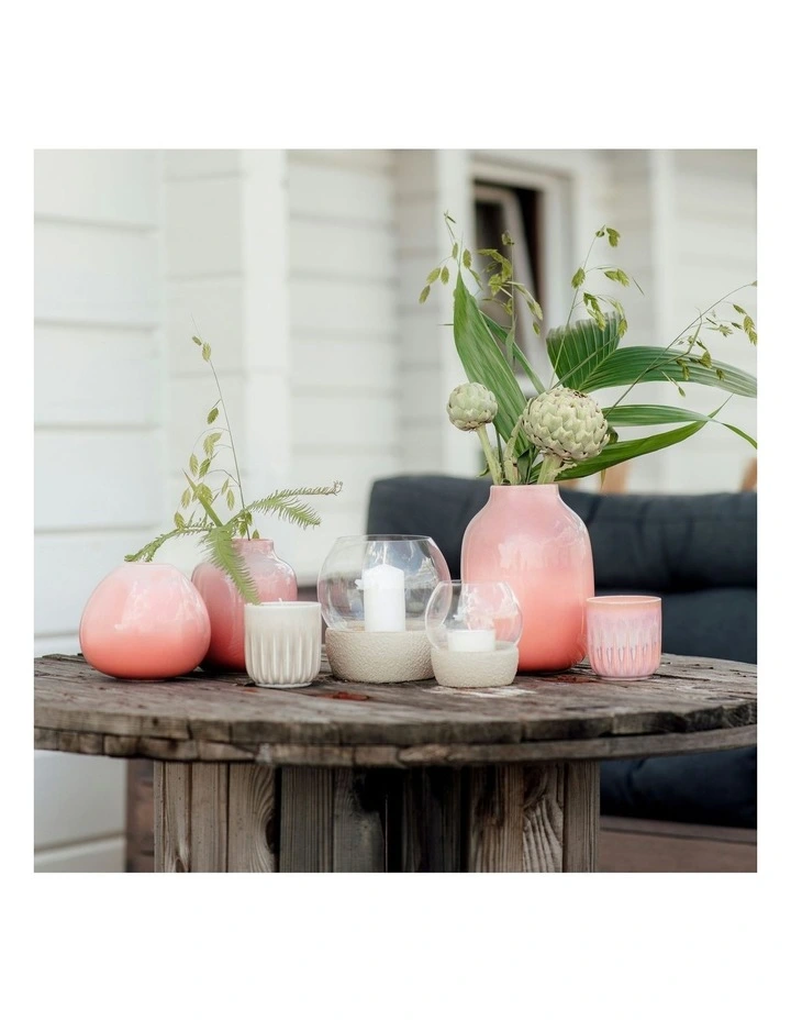 Perlemor Home Drop Small Vase in Orange image 5