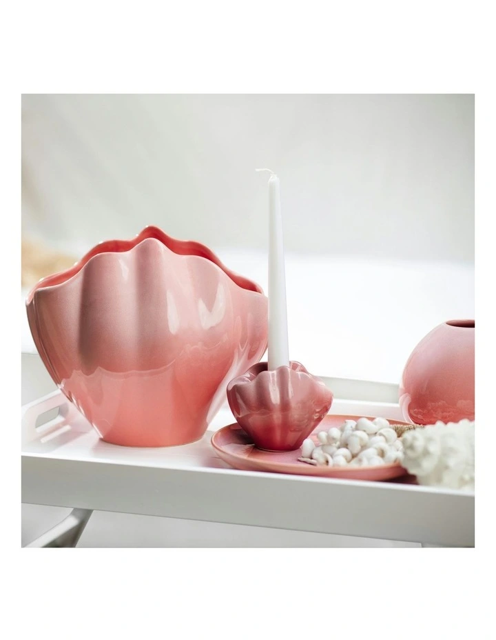 Perlemor Home Shell Vase in Orange image 5
