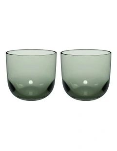 Like Water Glass 2 Pieces Set in Sage