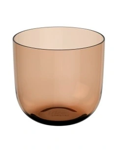 Like Clay Water Glass 2 Piece Set in Orange