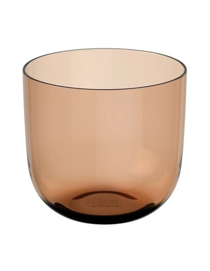 Like Clay Water Glass 2 Piece Set in Orange image 1