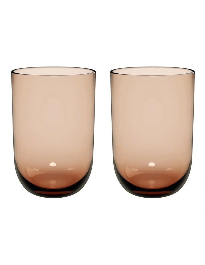 Like Clay Longdrink Tumbler 2 Piece Set in Orange image 1