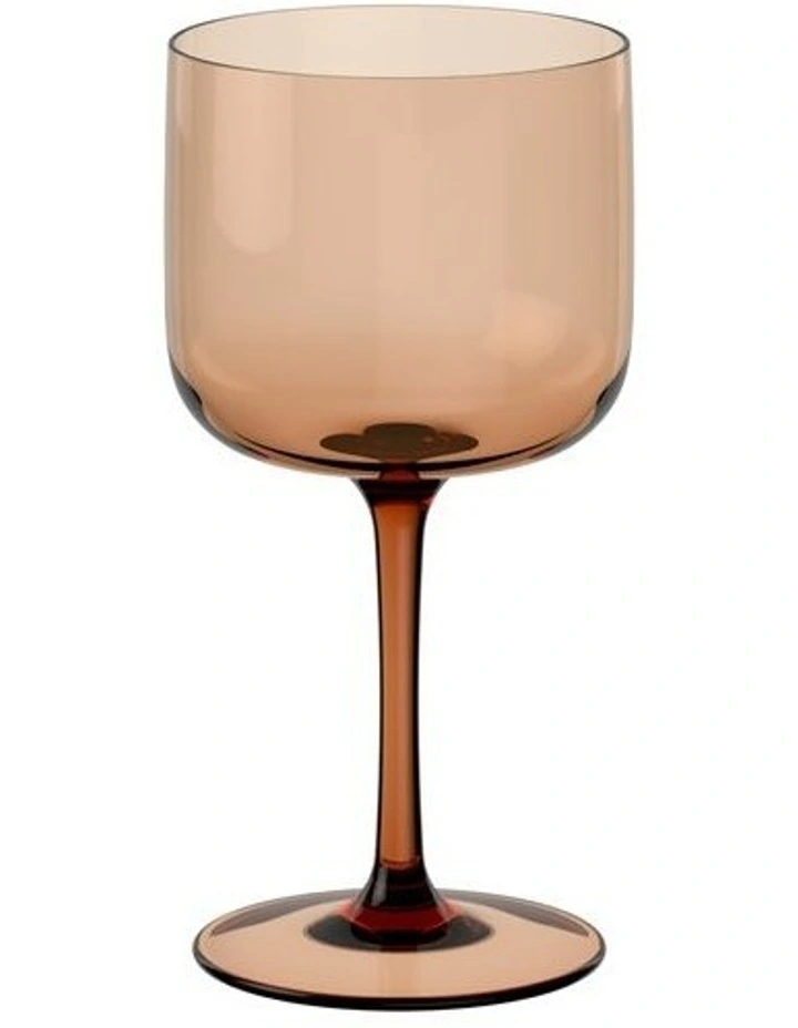 Like Clay Wine Goblet 2 Piece Set in Orange image 1