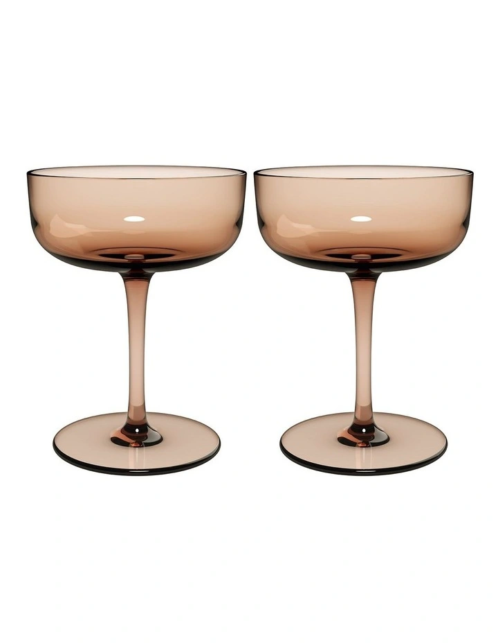 Champagne Dessert Bowl Set of 2 in Orange image 1