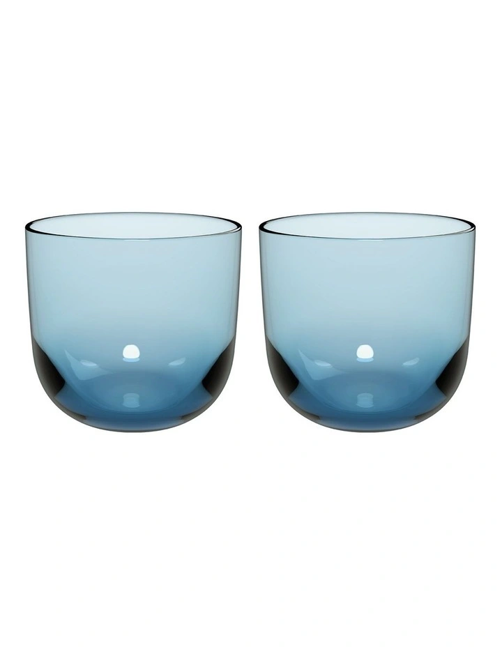 Water Glass 2 Piece Set in Blue image 1