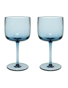 Wine Goblet 2 Piece Set in Ice