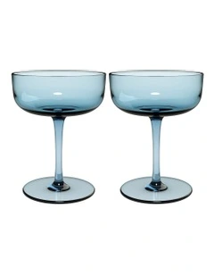 Champagne Dessert Bowl Set of 2 in Ice