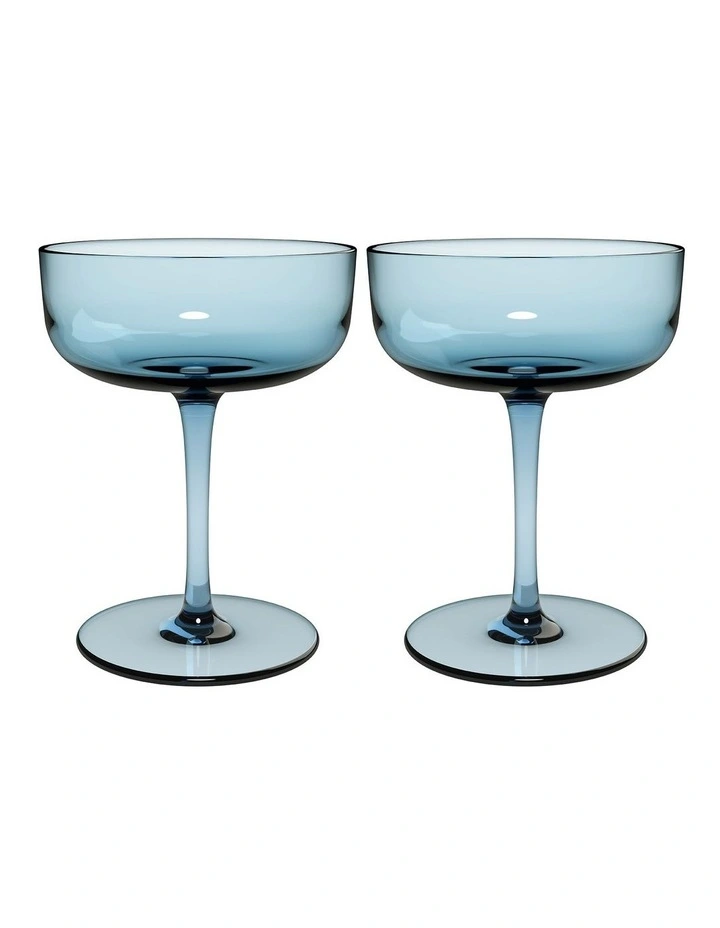 Champagne Dessert Bowl Set of 2 in Ice image 1