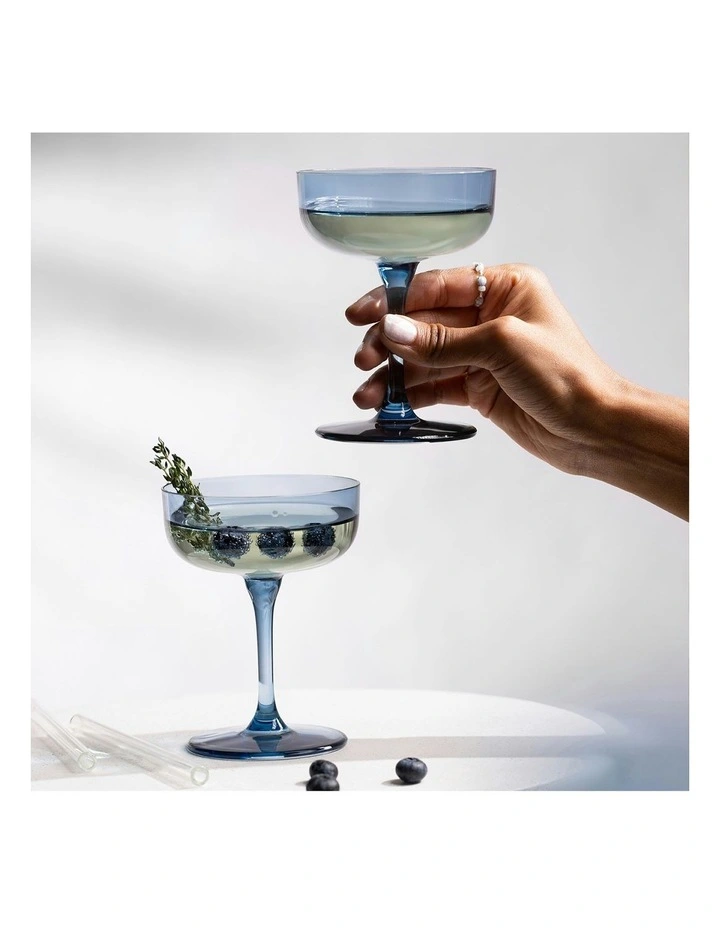 Champagne Dessert Bowl Set of 2 in Ice image 2
