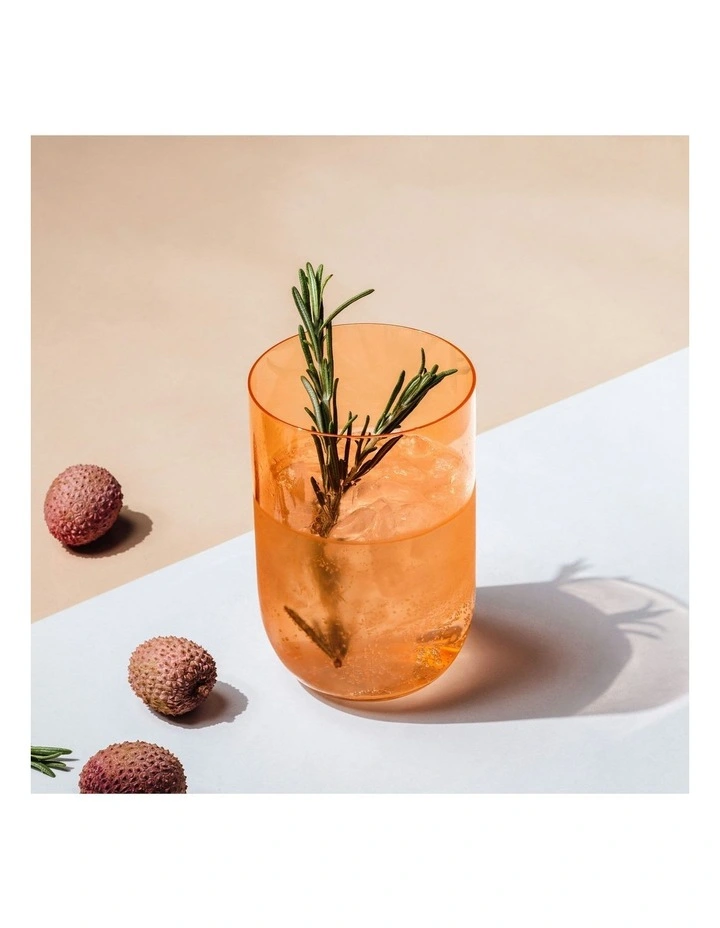 Longdrink Tumbler 2 Piece Set in Orange image 3