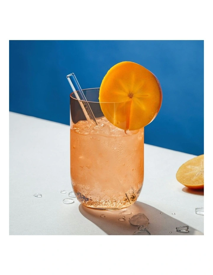 Longdrink Tumbler 2 Piece Set in Orange image 4