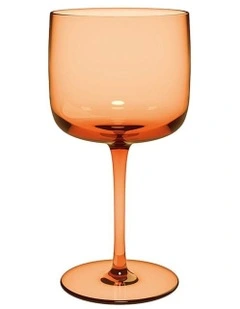 Wine Goblet 2 Piece Set in Orange