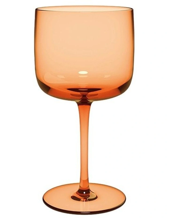 Wine Goblet 2 Piece Set in Orange image 1