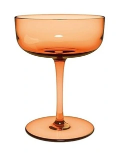 Champagne Dessert Bowl Set of 2 in Orange