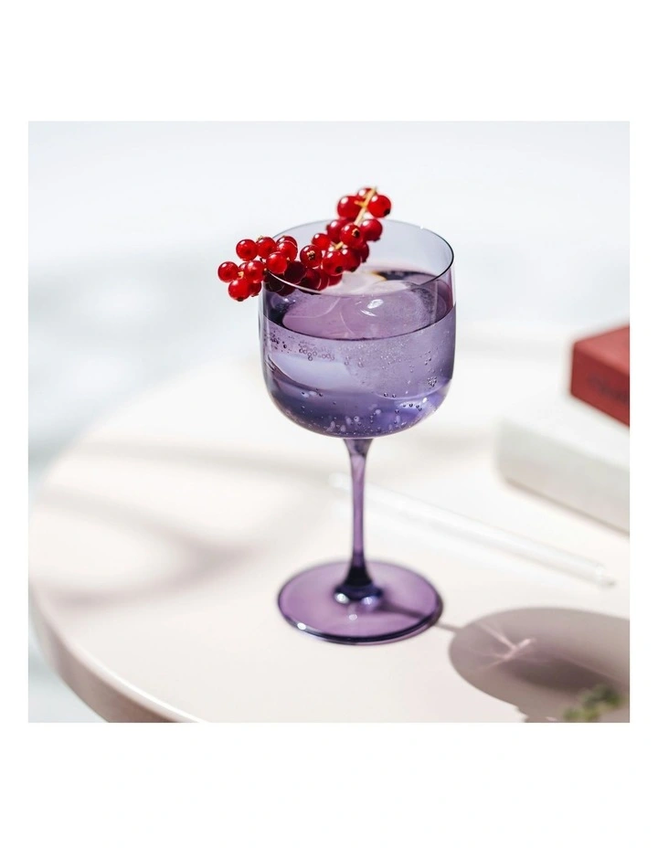 Wine Goblet 2 Piece Set in Lavender image 4