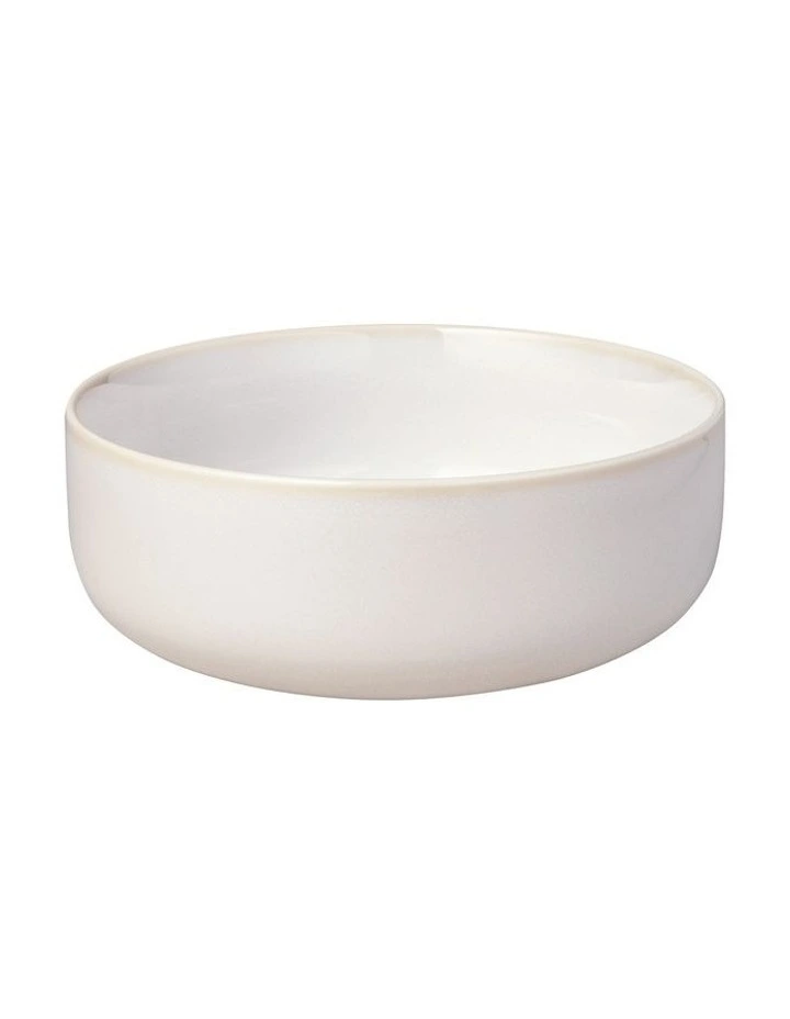 Crafted Cotton Bowl 16cm in Cream image 1