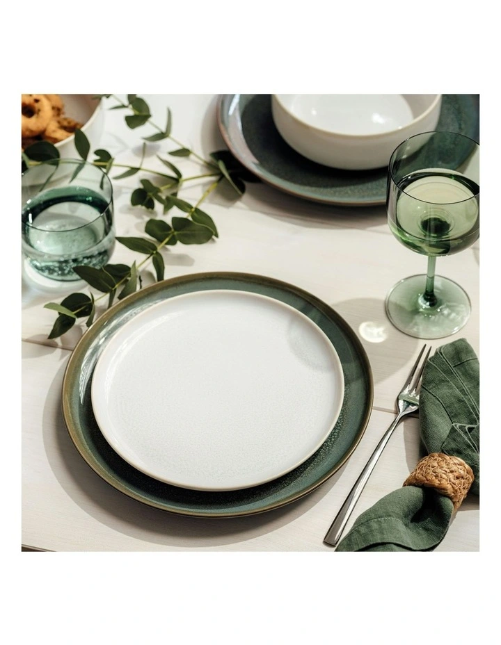 Crafted Cotton Salad Plate 21cm in Cream image 5