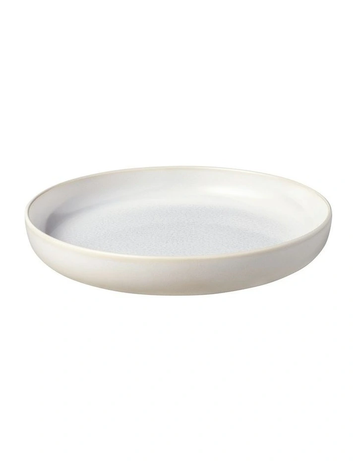 Crafted Cotton Deep Plate 215cm in Cream image 1