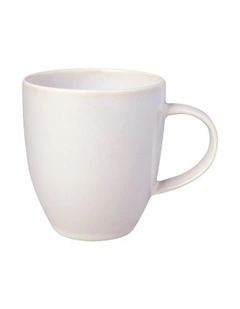 Crafted Cotton Mug 350ml in Cream