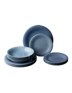 ColLoop Hori Starter Set Plate 12 Pieces in Blue