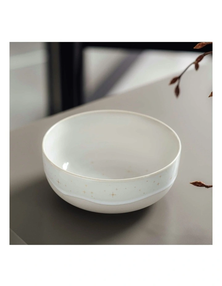 Winter Glow Bowl in White image 3