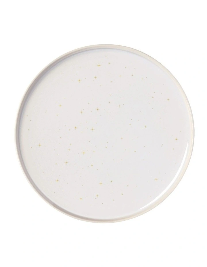 Winter Glow Flat Plate 27cm in White image 1