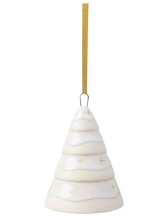 Winter Glow Ornament Tree in White