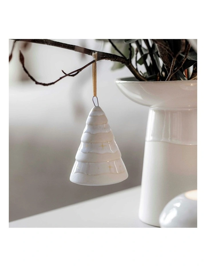 Winter Glow Ornament Tree in White image 4