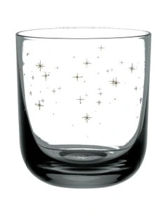 Winter Glow Water Glass Set 2 Pieces in White