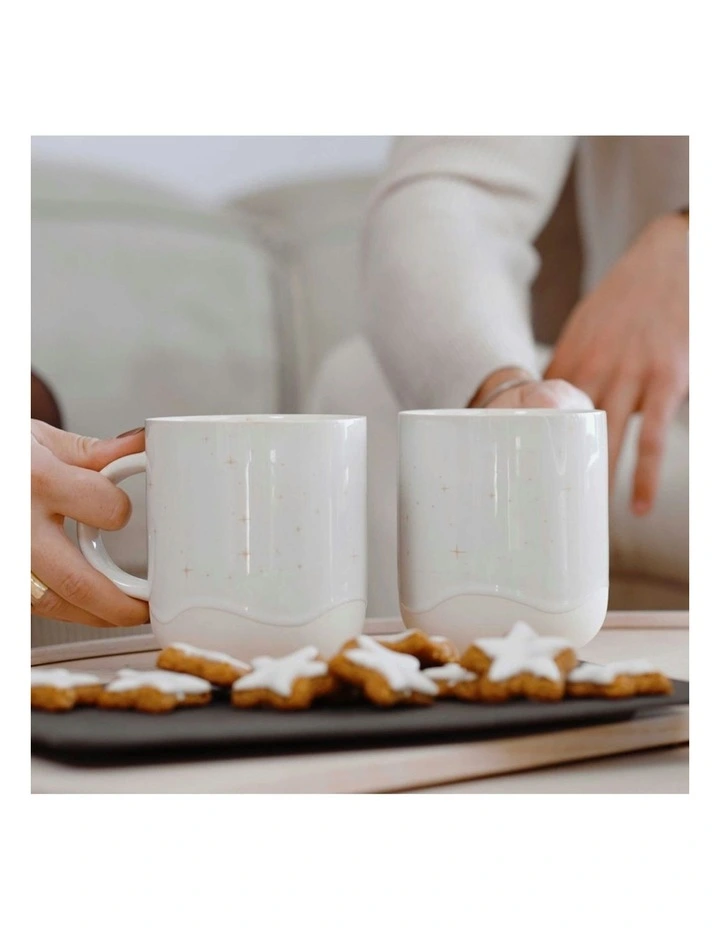 Winter Glow Mug in White image 3