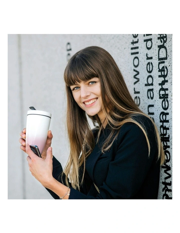 Coffee To Go Mug Powder 035l in Pink image 4