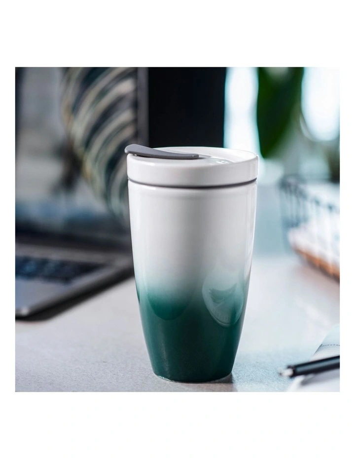Coffee To Go Mug in Green 035l image 2